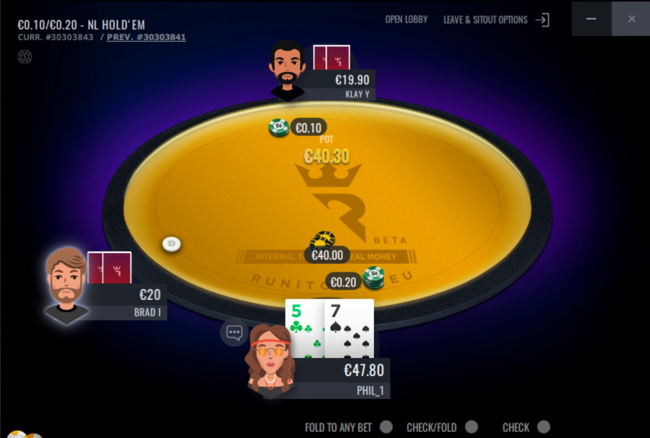 The table theme changes when a big pot is splashed
